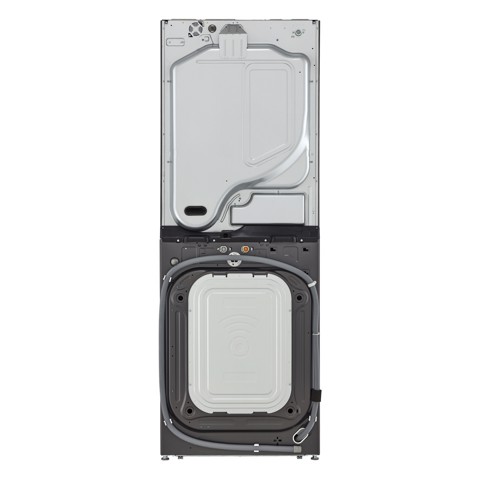 LG WT1716BBF lavasciuga Libera installazione Caricamento frontale Nero