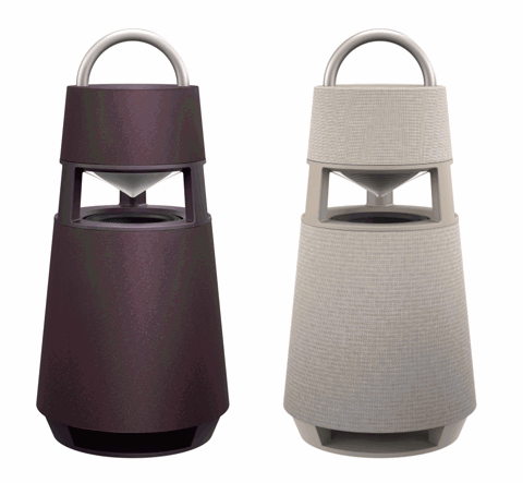 LG XBOOM 360 (RP4) speaker con Audio 360° Borgogna - Beige