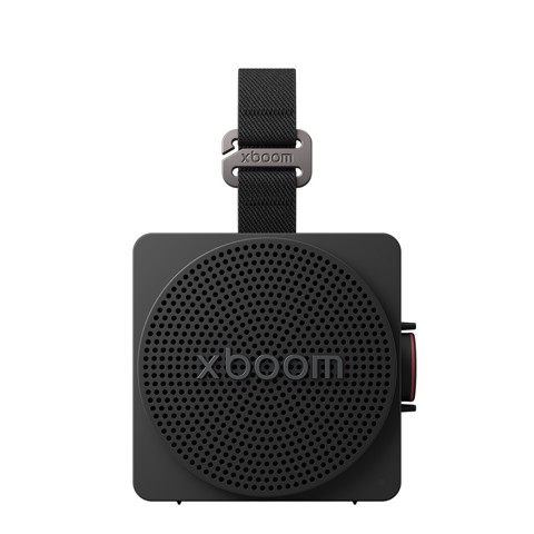 LG xboom Mini by will.i.am, Speaker Bluetooth portatile 5W, Compatto e versatile, 10 ore di autonomia, IP67, Black