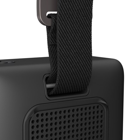 LG xboom Mini by will.i.am, Speaker Bluetooth portatile 5W, Compatto e versatile, 10 ore di autonomia, IP67, Black
