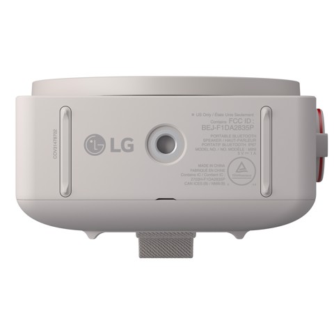 LG xboom Mini by will.i.am, Speaker Bluetooth portatile 5W, Compatto e versatile, 10 ore di autonomia, IP67, Grey