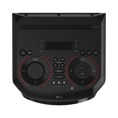 LG XBOOM RN5.DEUSLLK set audio da casa Microsistema audio per la casa 5000 W Nero