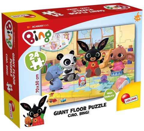 Lisciani Bing Giant Floor 24 - Ciao, Bing!