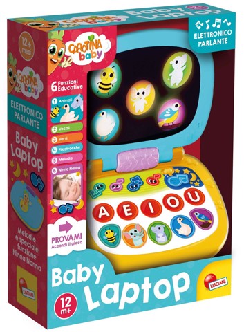 Lisciani Carotina Baby Laptop