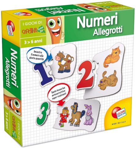 Lisciani Carotina quadrotte assortite