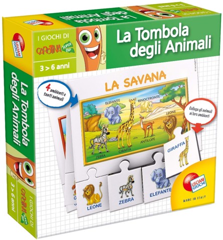 Lisciani Carotina quadrotte assortite