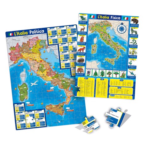 Lisciani I’m A Genius Geopuzzle La Mia Bella Italia
