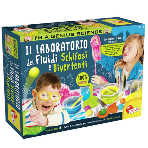 Lisciani I'm a Genius Laboratorio dei Fluidi Schifosi e Divertenti