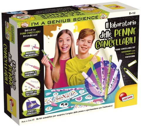 Lisciani I’m A Genius Laboratorio Delle Penne Cancellabili