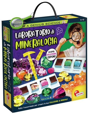 Lisciani I'm a genius laboratorio di mineralogia (edi 2020)