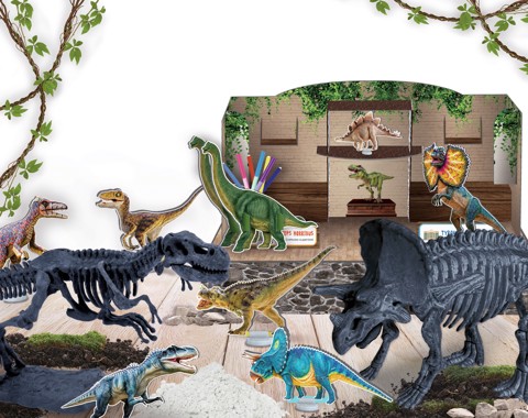 Lisciani I'm A Genius Laboratorio Di Paleontologia