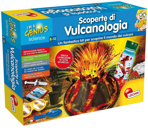 Lisciani I'm A Genius Laboratorio Di Vulcanologia