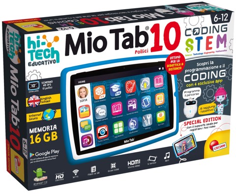 Lisciani Mio Tab 10" Evolution Stem Coding 2019 Special Edition