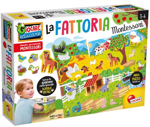 Lisciani Montessori Maxi La Mia Fattoria