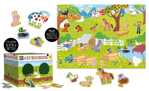 Lisciani Montessori Maxi La Mia Fattoria