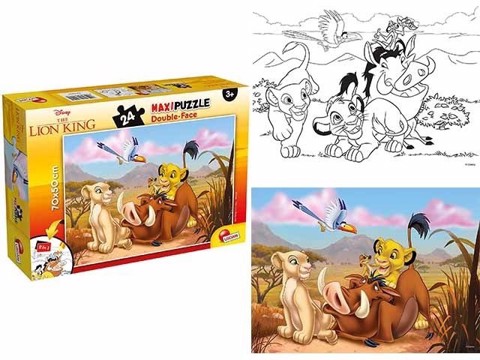 Lisciani Puzzle Df Supermaxi 24 Lion King