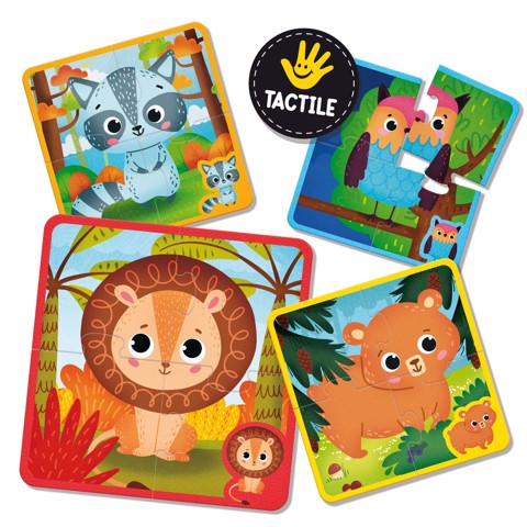 Liscianigiochi Montessori Baby Touch Puzzle