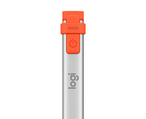Logitech Crayon 914-000034 penna per PDA 20 g Arancione, Bianco