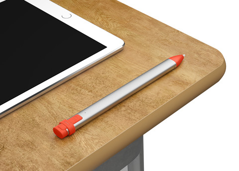 Logitech Crayon 914-000034 penna per PDA 20 g Arancione, Bianco