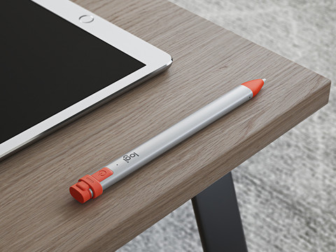 Logitech Crayon 914-000034 penna per PDA 20 g Arancione, Bianco