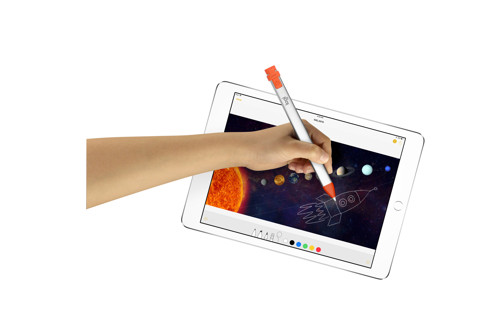 Logitech Crayon 914-000034 penna per PDA 20 g Arancione, Bianco