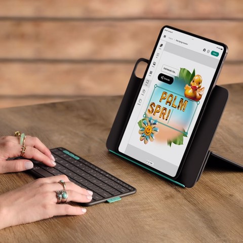 Logitech Flip Folio per iPad Pro/iPad Air 11 ", iPad Air (5ª gen)
