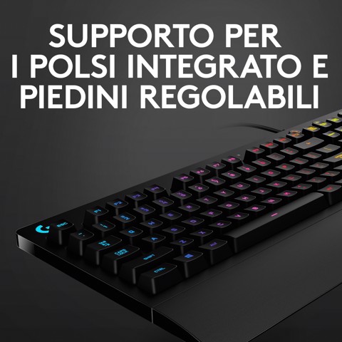 Logitech G G213 Prodigy Tastiera Gaming Cablata