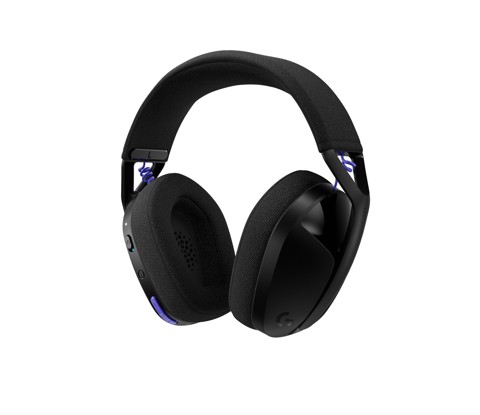 Logitech G G321 LIGHTSPEED, cuffia con microfono gaming wireless Bluetooth, comfort e vestibilità dinamici, microfono su braccio a 16 kHz, PC, PS4, PS5, Nintendo Switch, mobile - Nero