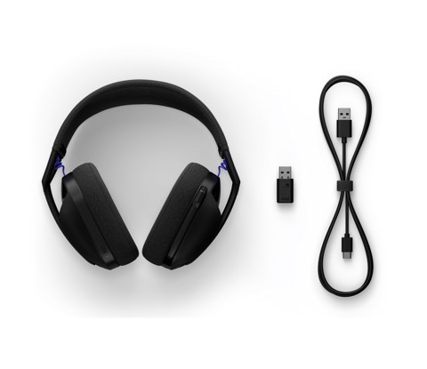 Logitech G G321 LIGHTSPEED, cuffia con microfono gaming wireless Bluetooth, comfort e vestibilità dinamici, microfono su braccio a 16 kHz, PC, PS4, PS5, Nintendo Switch, mobile - Nero