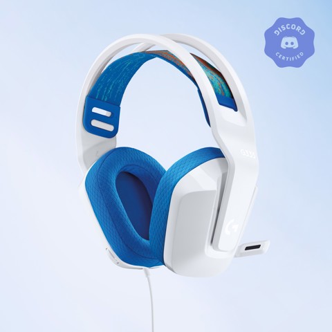 Logitech G G335 cuffia gaming cablata (Bianco)
