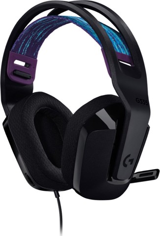 Logitech G G335  cuffia gaming cablata (nero)