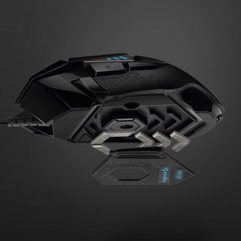 Logitech G G502 HERO mouse Mano destra USB tipo A Ottico 16000 DPI