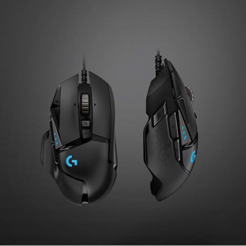 Logitech G G502 HERO mouse Mano destra USB tipo A Ottico 16000 DPI