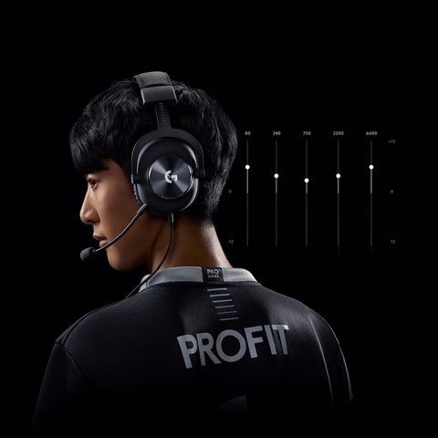 Logitech G PRO X cuffia gaming cablata con microfono 7.1 Surround