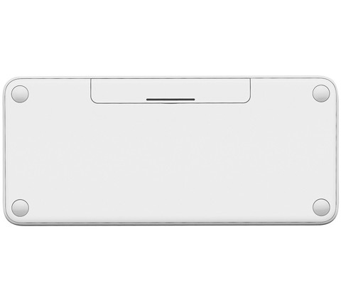 Logitech K380 Multi-Device Tastiera Bluetooth Wireless, Design Easy-Switch, Sottile, Portatile, 2 Anni di Batteria, Funziona con PC, Laptop, Windows, Mac, Android, iPad OS, Apple TV. Bianco