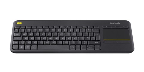 Logitech K400 Plus Tastiera Wireless Touch per tv