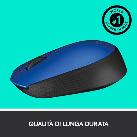 Logitech M171 mouse wireless (blu)