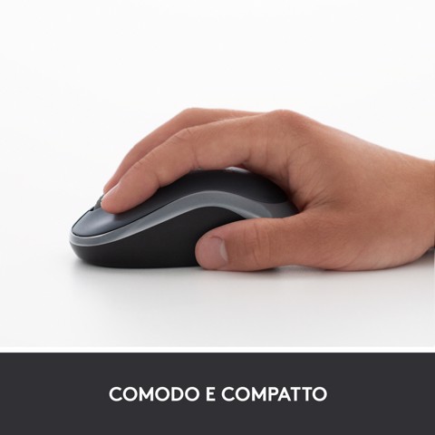 Logitech M185 mouse wireless (blu)