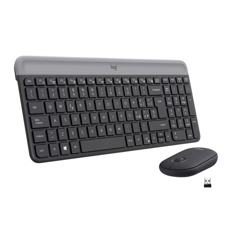 Logitech MK470 Kit Mouse e Tastiera Wireless
