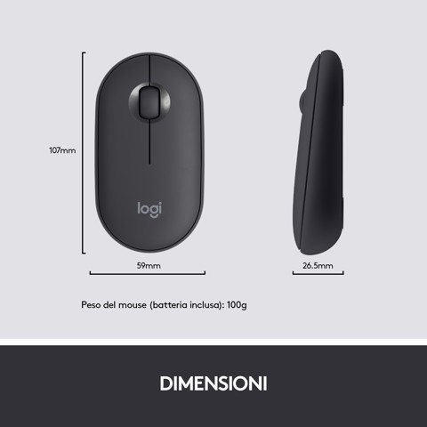 Logitech MK470 Kit Mouse e Tastiera Wireless