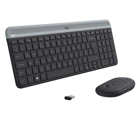 Logitech MK470 Kit Mouse e Tastiera Wireless