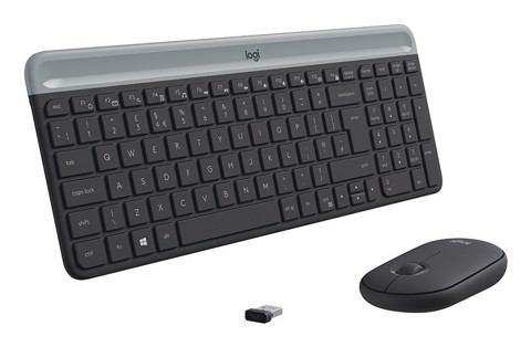 Logitech MK470 Kit Mouse e Tastiera Wireless