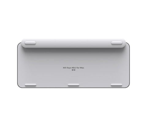 Logitech MX Keys Mini per Mac Tastiera Wireless, Minimal, Compatta, Bluetooth, Tasti Retroilluminati, USB-C, Digitazione Tattile, Compatibile con Apple macOS, iPad OS, in Metallo