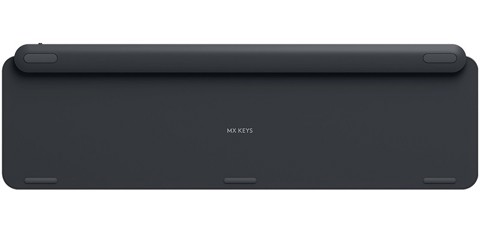 Logitech , MX Keys, tastiera wireless avanzata con illuminazione, digitazione reattiva, retroilluminazione, Bluetooth, USB-C, Apple, macOS, Microsoft Windows, Linux, iOS, Android, struttura in metallo