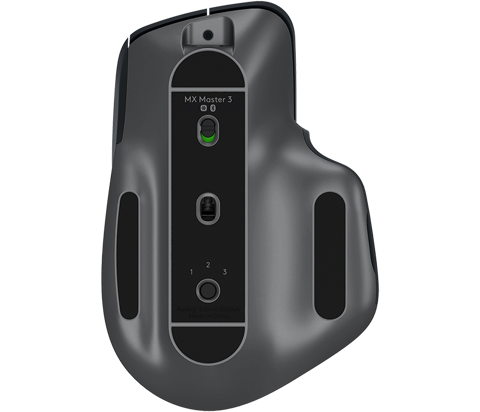 Logitech MX Master 3 mouse Mano destra Wireless a RF + Bluetooth Laser 4000 DPI