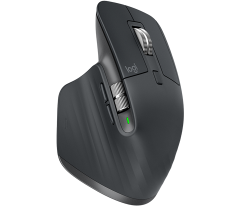 Logitech MX Master 3 mouse Mano destra Wireless a RF + Bluetooth Laser 4000 DPI