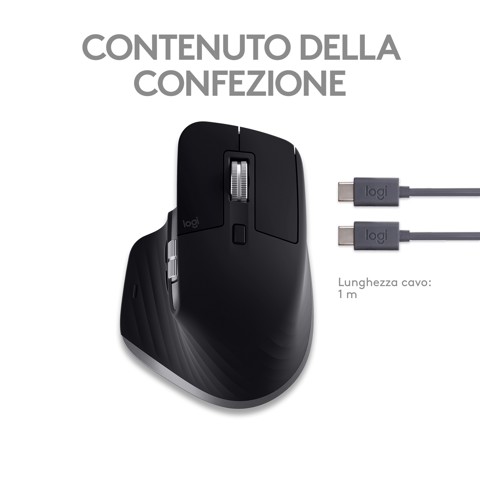 Logitech MX Master 3S for Mac mouse Bluetooth