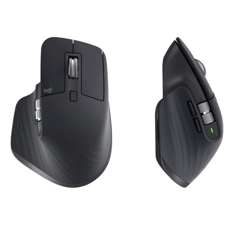 Logitech MX Master 3S mouse Mano destra RF senza fili + Bluetooth Laser 8000 DPI