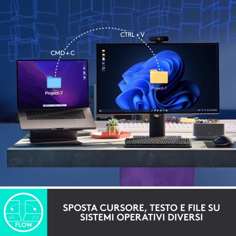 Logitech MX Master 3S mouse Mano destra RF senza fili + Bluetooth Laser 8000 DPI