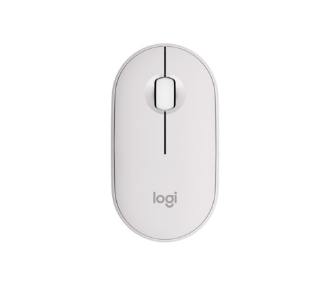 Logitech Pebble 2 M350s mouse Bluetooth (bianco)
